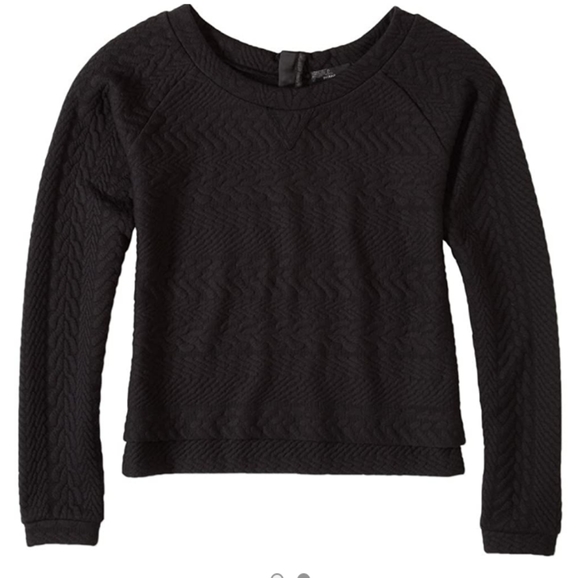 Quilted Prana Crew Sweatshirt - Picture 1 of 3